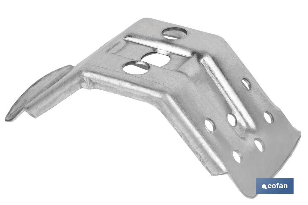 ESCUADRA DE MESA CON REFUERZO 52 MM