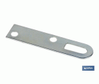 COLGADOR ZINCADO 17 X 70 MM