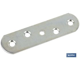 Placa de unión para paneles | Fabricada en acero zincado | Accesorio de fijación