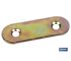 PLACA DE UNIÓN 75 X 20 MM