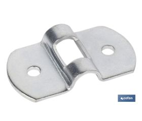 Chapa de Acero Galvanizado | Medida: 25 mm x 6 mm