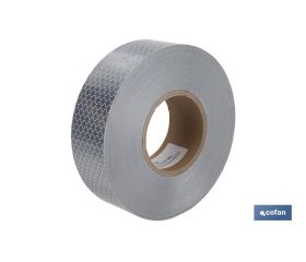 ROLLO RETROREFLECTANTE CONTINUO - 50M BLANCO