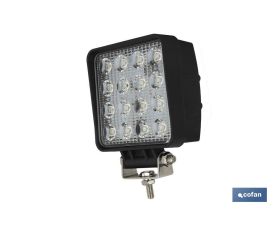 FARO TRABAJO 16 LED 3360Lm 6000K 48W, IP67 (10-30V)