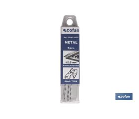 SIERRA CALAR (5PCS) T118A HSS 67X1,1 - 1,5 METAL