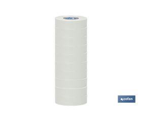 CINTA AISLANTE 180 Micras BLANCA 19mmX20 Metros