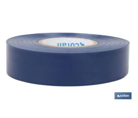 CINTA AISLANTE 180 Micras AZUL 19mmX20 Metros venta unitaria
