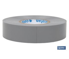 CINTA AISLANTE 180 Micras GRIS 19mmX20 Metros