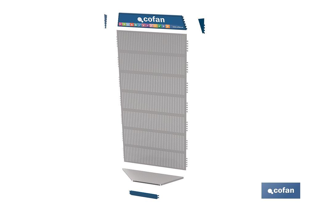 EXPOSITOR RINCON MURAL 2200x1030x460MM