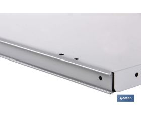 PORTAPRECIOS C/TIRA PARA BANDEJA 1000 X 39 MM