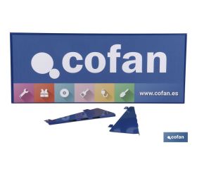 CARTELA CON FONDO PERFORADO COFAN 500X200 MM EXP. PERFORADO