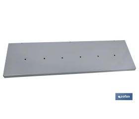 CONJUNTO BANDEJA 1000X300MM CON 6 ORIFICIOS DE 9 MM