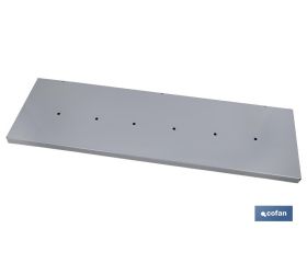 CONJUNTO BANDEJA 1000X300MM CON 6 ORIFICIOS DE 9 MM