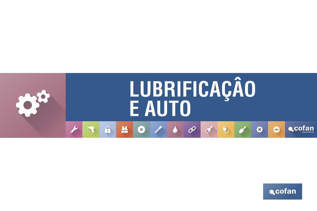 SEÑALETICA IMANTADA PORTUGUES PARA EXPOSITOR 975 X 200 MM - LUBRIFICAÇAO E AUTO