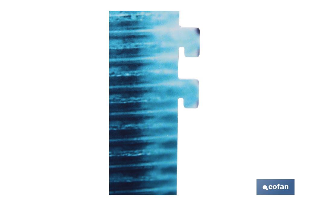 LATERALES PARA EXPOSITOR GONDOLA 400 x 1450 MM (2 PIEZAS)