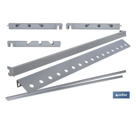 SET EXPOSITOR DE CUERDAS Y CADENAS CON BARRA DE CARGA