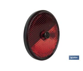 Catadióptricos redondos con tornillo para fijar en vehículos | 3 Colores y 2 tamaños diferentes