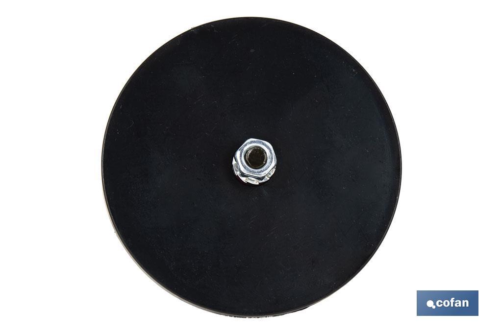 CATADIÓPTRICO REDONDO ROJO Ø 60 MM CON TORNILLO