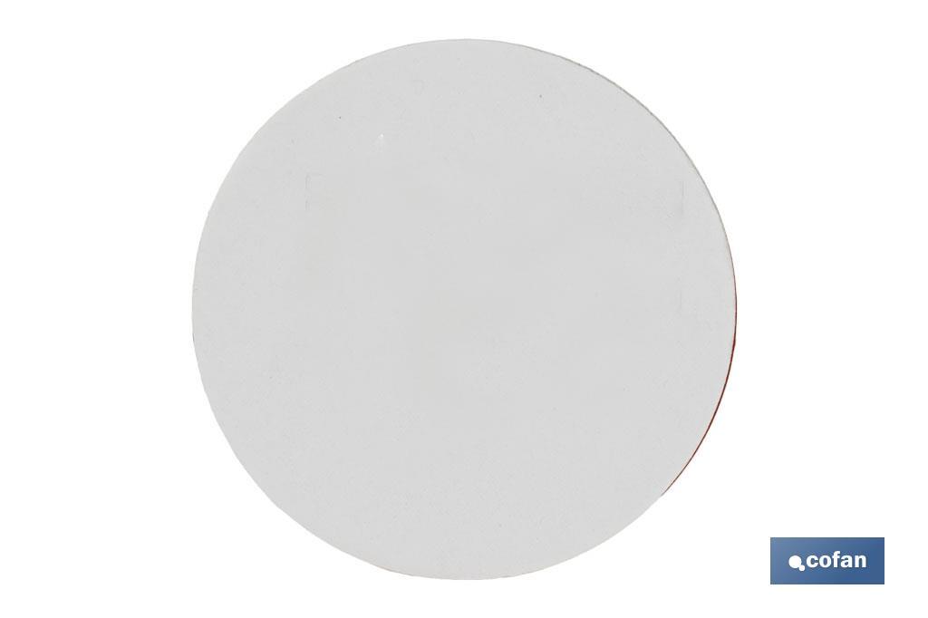 CATADIÓPTRICO REDONDO ROJO Ø 55 MM ADHESIVO