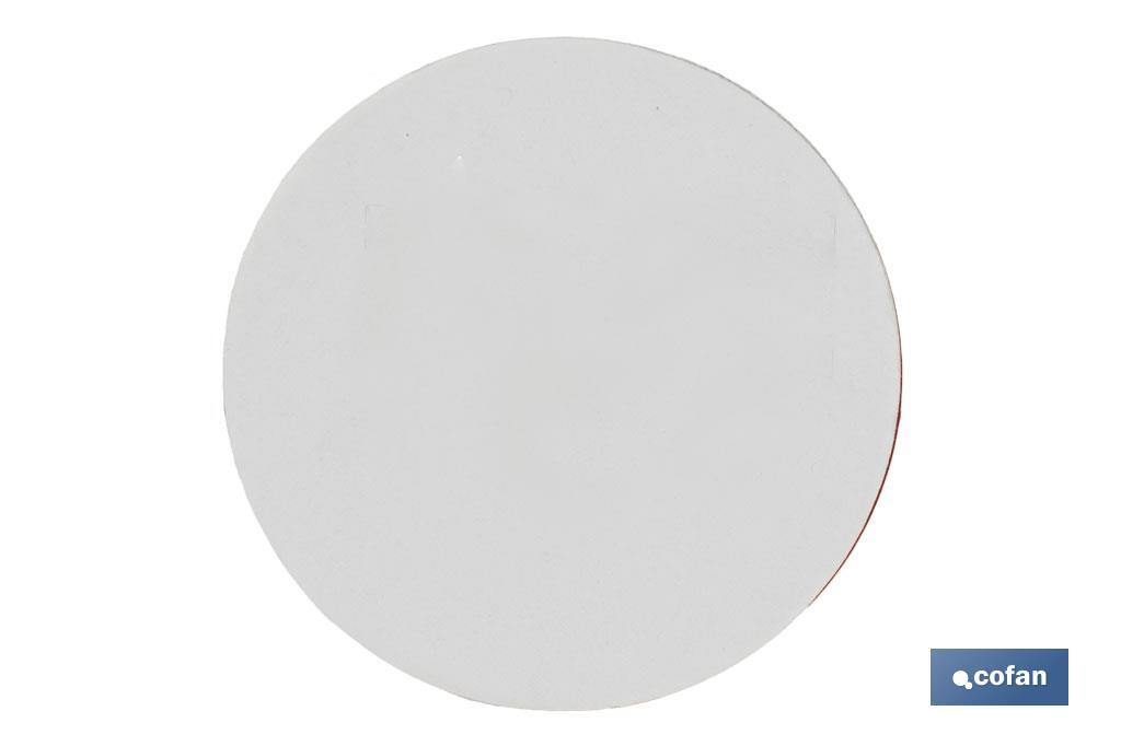 CATADIÓPTRICO REDONDO ÁMBAR Ø 55 MM ADHESIVO