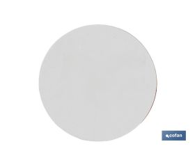 CATADIÓPTRICO REDONDO ÁMBAR Ø 55 MM ADHESIVO