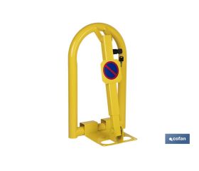BLOQUEO PARKING AMARILLO 300X500 MM