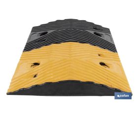 REDUCTOR VELOCIDAD AMAR/NEGRO 500x350x50 mm