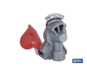 CABEZA ACOPLAM. AUTOM. AMARILLA 22/150