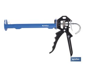 Pistola de silicona profesional | Pistola selladora de aluminio | Para cartuchos de 310 ml
