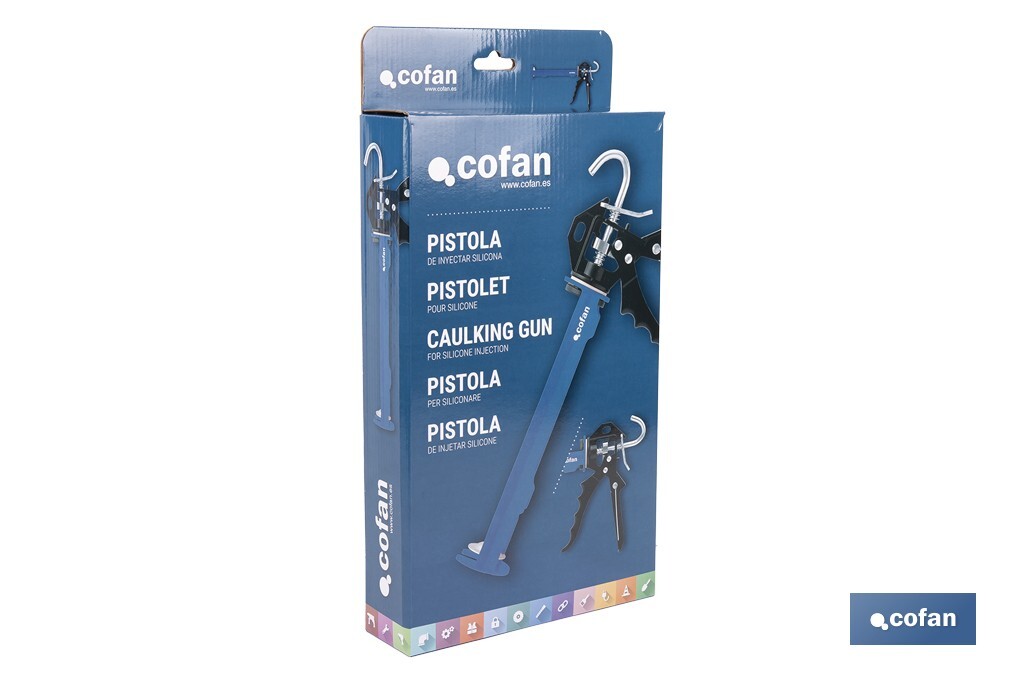 PISTOLA PROFESIONAL PARA SILICONA