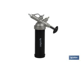 Mini bomba de grasa 85 Gr. con pulsador.