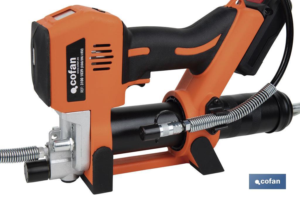 ENGRASADORA A BATERÍA LI-ION 21 V 2 AH