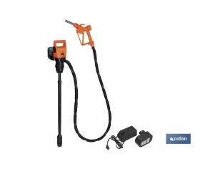 Bomba Eléctrica + Pistola Bidón (Batería Recargable)