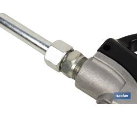 PISTOLA LUBRICANTE 45° CON CONTADOR DIGITAL