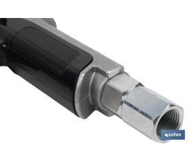 PISTOLA LUBRICANTE 90° CON CONTADOR DIGITAL