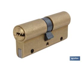 Cilindro SEG. ANTIBUMPING 30/30 L. Larga-Latón