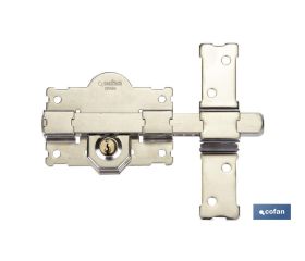 Cerrojo LLave Niquelado