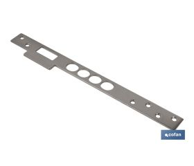 Cerradura Embutir 4 B-Cuadrada+cerradero D85 E50 Latón (P/Madera)