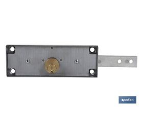 Cerradura Persiana Metal-pivote fijo Derecha