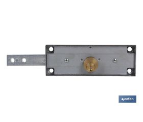 Cerradura Persiana Metal P IZQUIERDA(Llaves Iguales)AAA