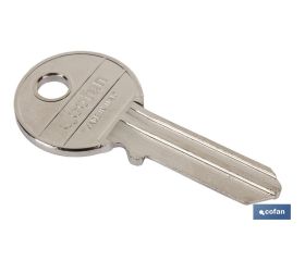 Llaves de Serreta en bruto | Copia de llaves para cerradura de Persiana | Pack de 5 copias de llaves en bruto