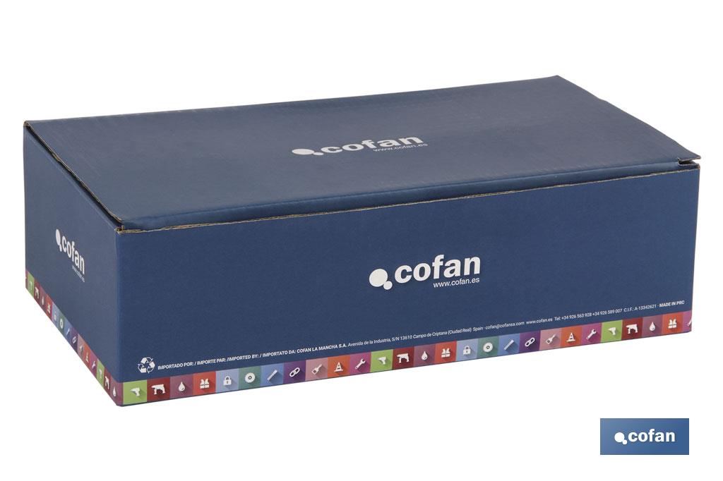 JUEGO MANIVELA CON PLACA ALU-ZAMAK NIQUEL