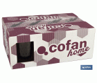 PACK 6 VASOS DE AGUA VIDRIO 29 CL COLOR PURPURA CLARO MODELO ÓPALO