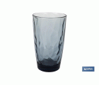 PACK 6 VASOS ALTO VIDRIO 47 CL COLOR AZUL MODELO JADE