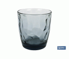 PACK 6 VASOS DE AGUA VIDRIO 30,5 CL COLOR AZUL MODELO JADE