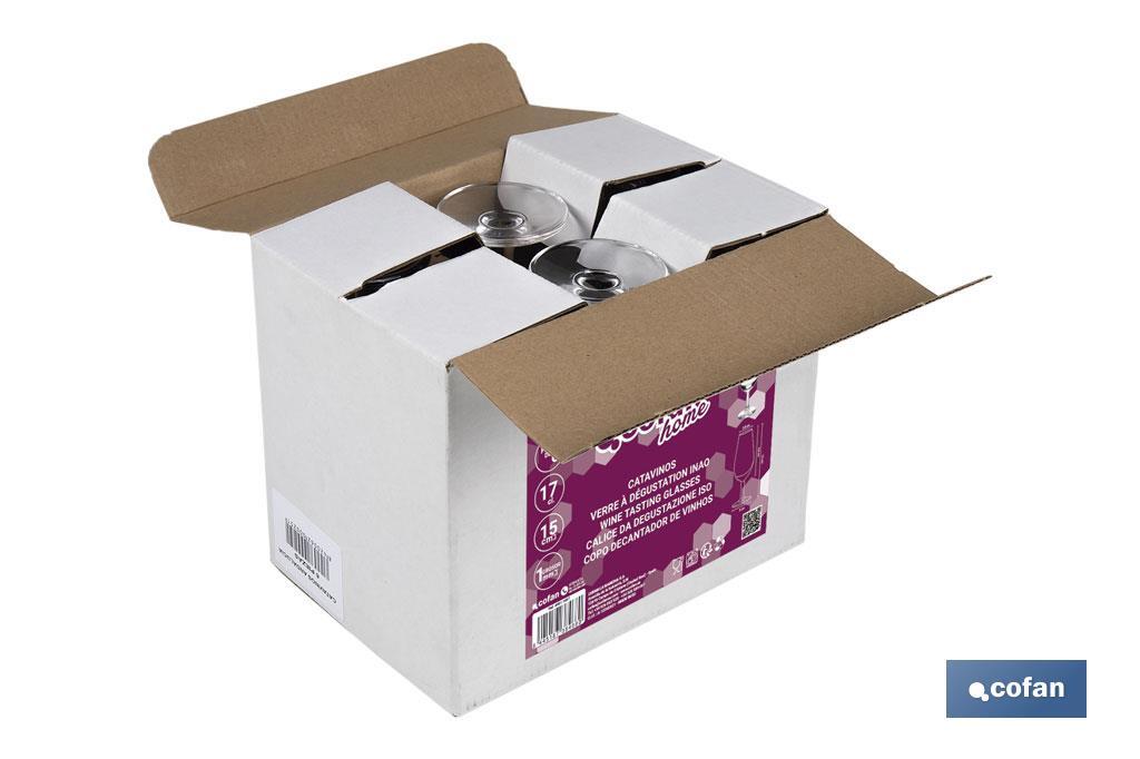 PACK  COPA CATAVINOS   6 UNIDADES 17 CL 15 CM