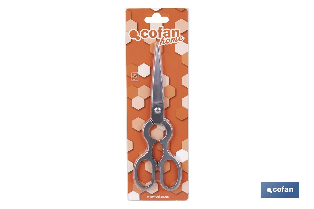 TIJERA PESCADO ACERO INOXIDABLE 21 CM