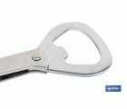 SACACORCHOS CON ABRIDOR  ACERO INOXIDABLE 14 CM
