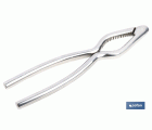 Cascanueces de acero inoxidable | Adecuado para frutos secos | Material: Acero inoxidable AISI 420 | Longitud: 18 cm
