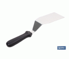 ESPÁTULA ACODADA INOXIDABLE PARA BARBACOA 27,5 X 7,5 CM