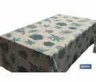 ROLLO MANTEL ANTIMANCHAS RESINADO 1,40 x 20m 50% ALG/50% POL. MAR
